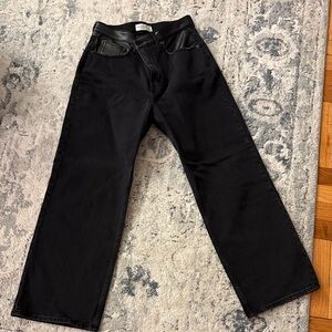 Abercrombie & Fitch Black Flare Jeans